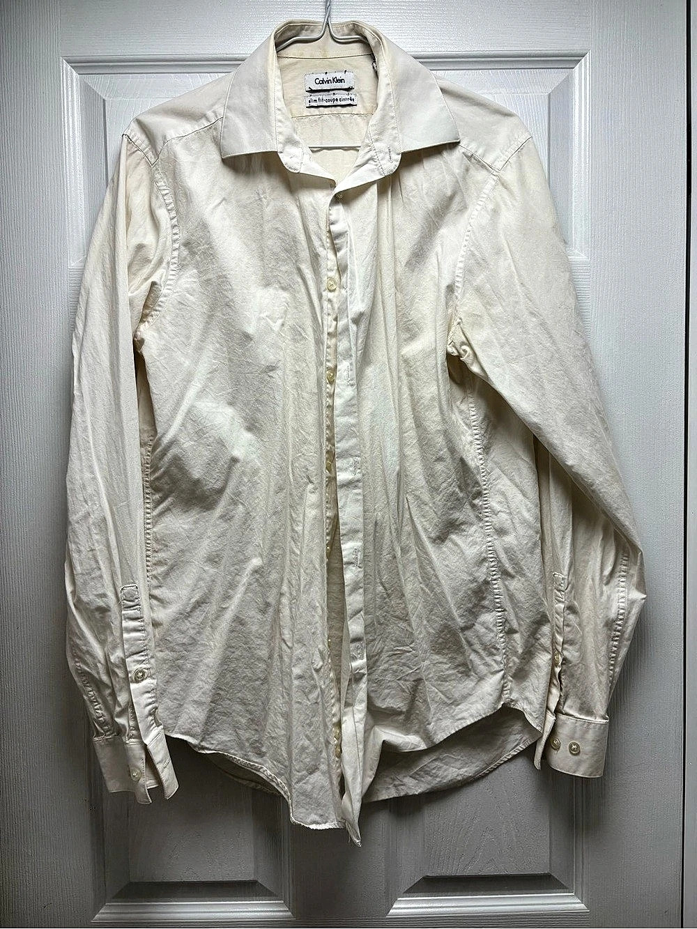 Calvin Klein White Button Down Shirt